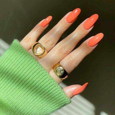 go for coral nail polish