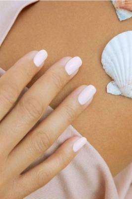 Baby Pink Nail Colors For A Beach Vacation