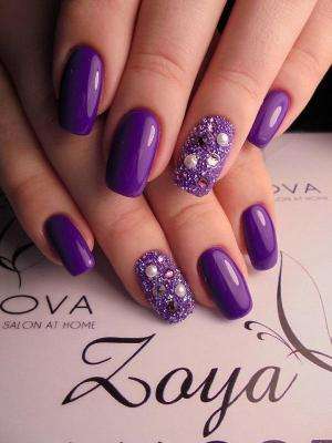 Let's talk about Purple Nail Design