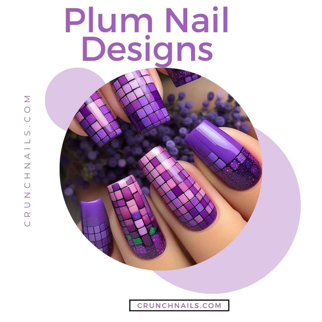 Plum Nail Designs