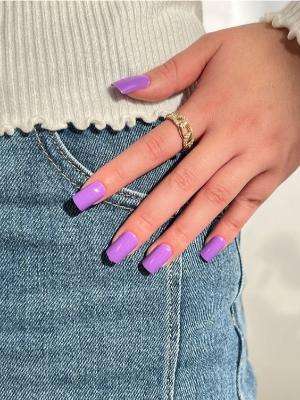 Violet Crush Berry Nails