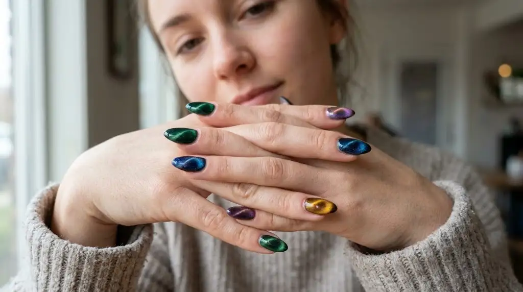 cat eye nail