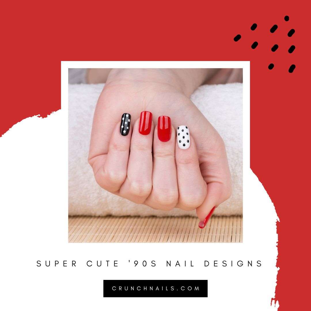 Super Cute '90s Nail Designs