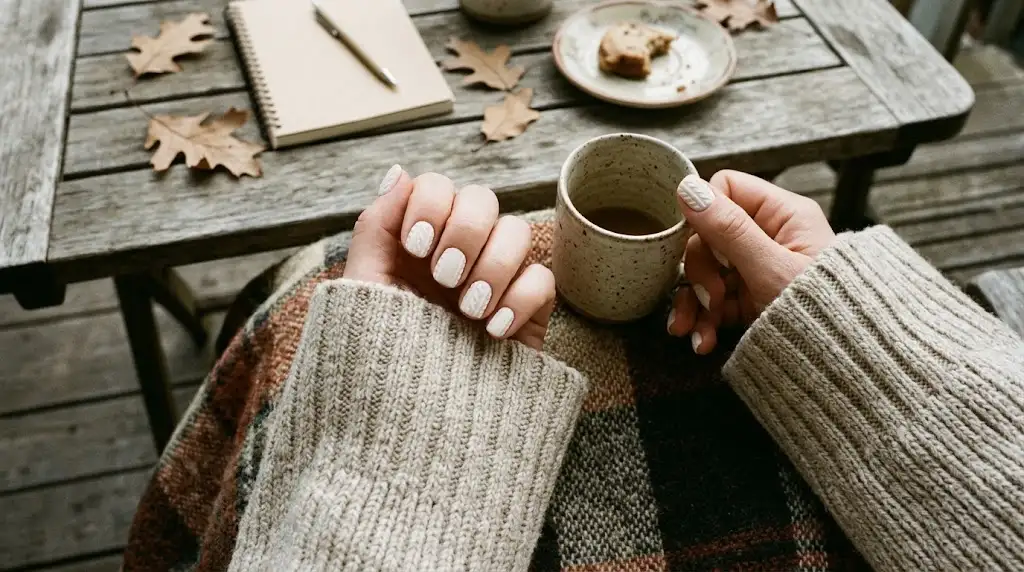 Cozy Knit Sweater Nails