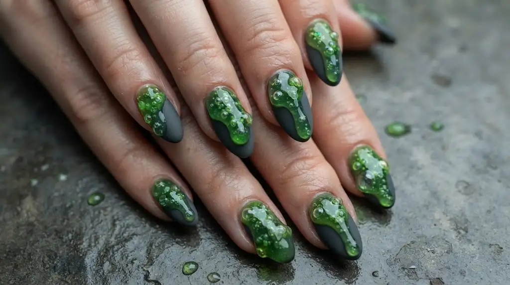Toxic Waste Ooze Nails