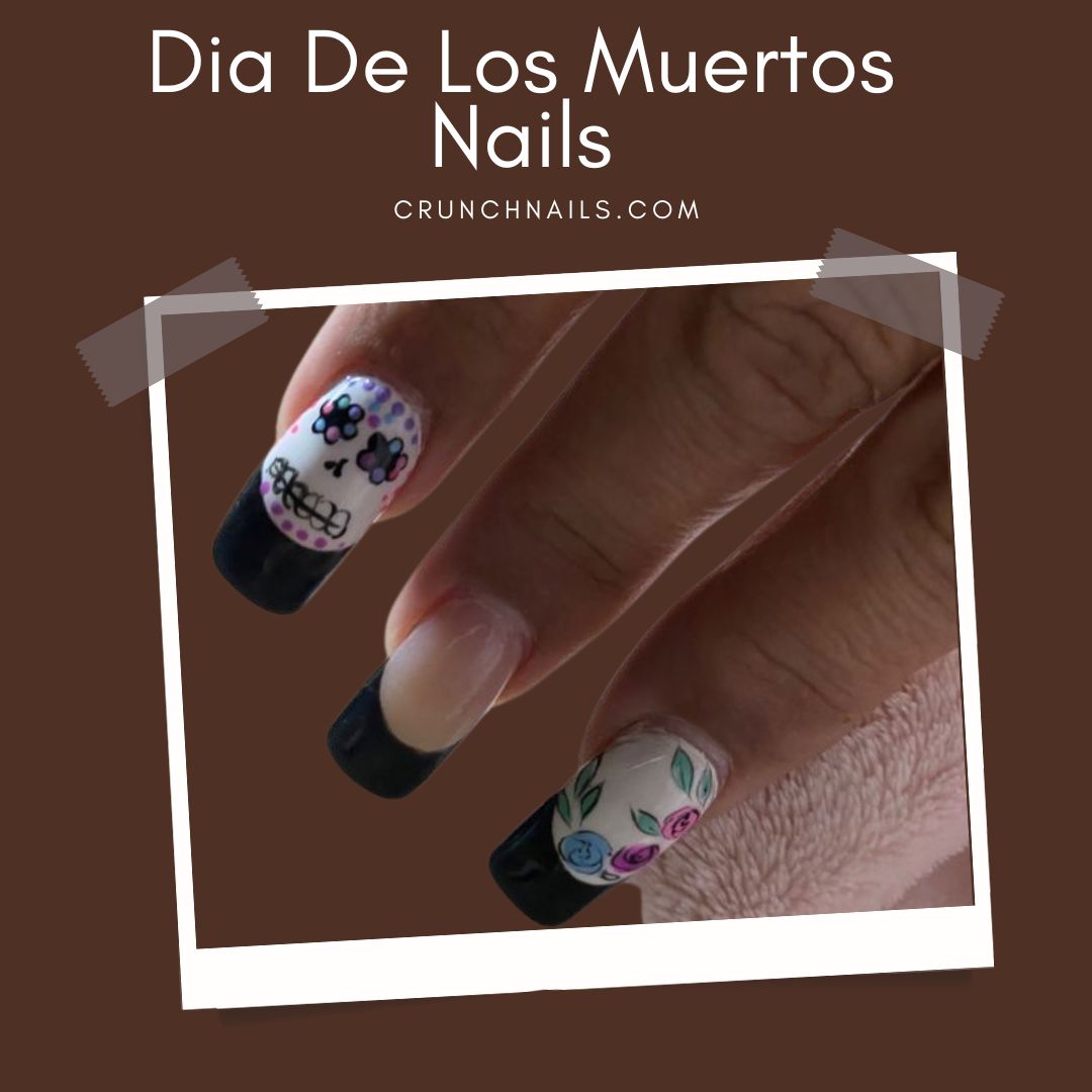 Dia De Los Muertos Nails