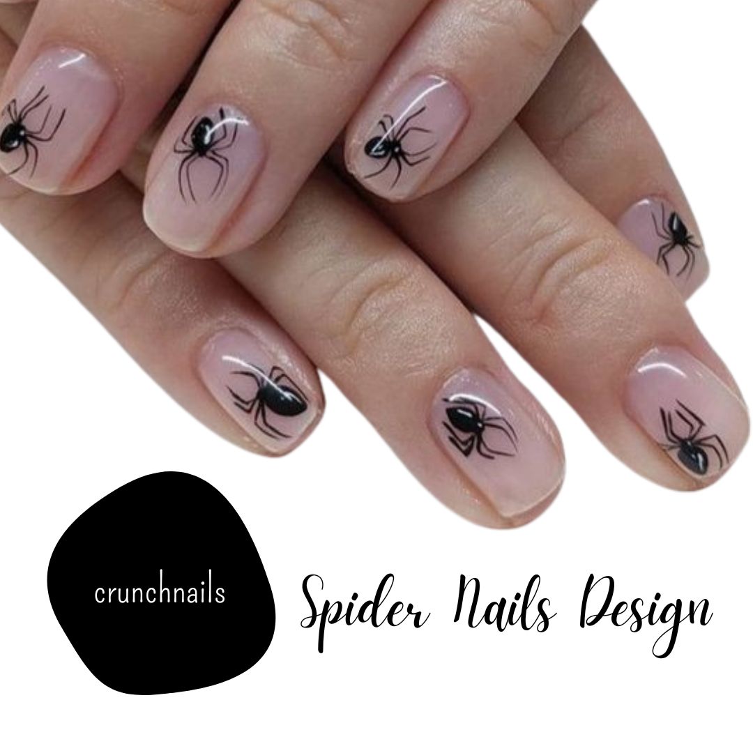 Spider Nails Design