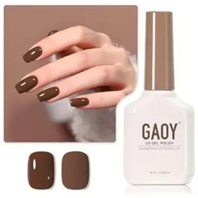 Brown Winter nail Polish