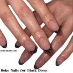 Hoko Nails for Black Dress