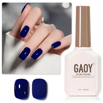 Navy Blue Winter nail Polish