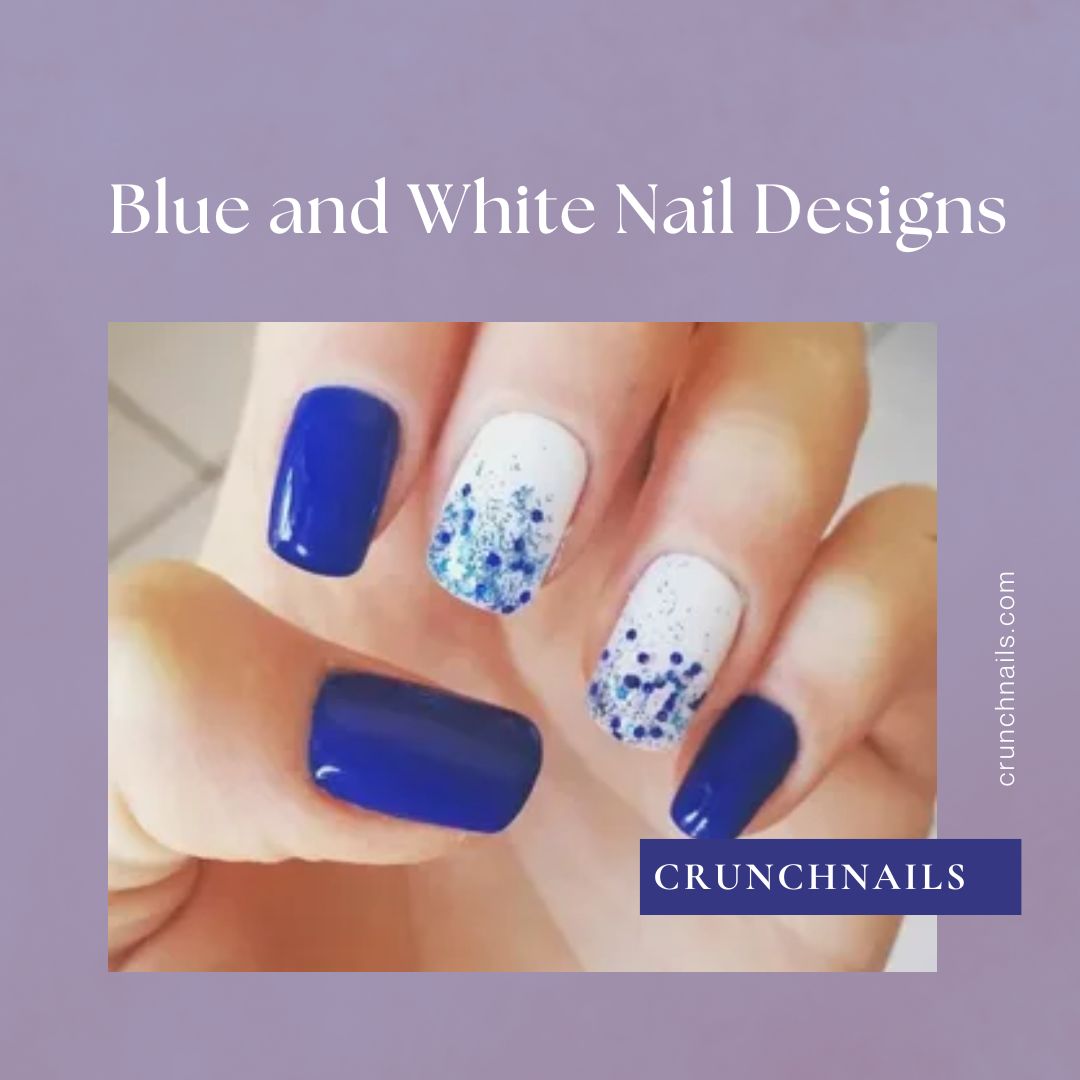 Stunning Blue and White Nail Designs For Every Occasion