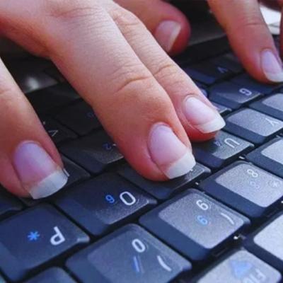 Typing With Long Nails