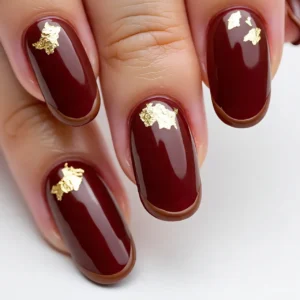 Chocolate-Dipped Strawberry Nails