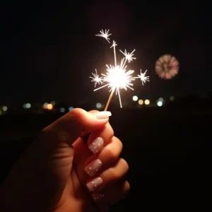 Firework Sparkle Overlay