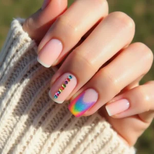 Rainbow Crystal Ombré Rainbow Crystal Ombré