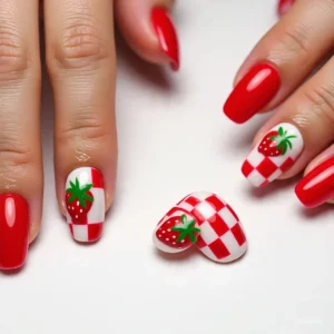 Strawberry & Checkerboard Combo