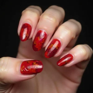 Strawberry Jam Nails