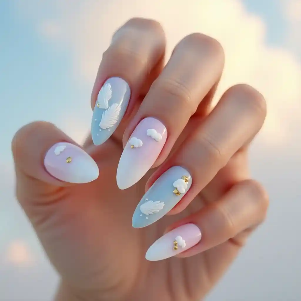 Angel Nails Ideas