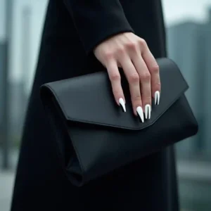 Geometric Black Tips Geometric Black Tips