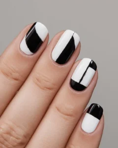 Negative Space Nails