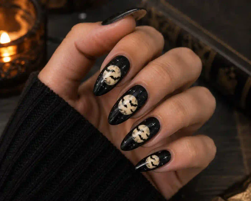 Black Chrome Nails