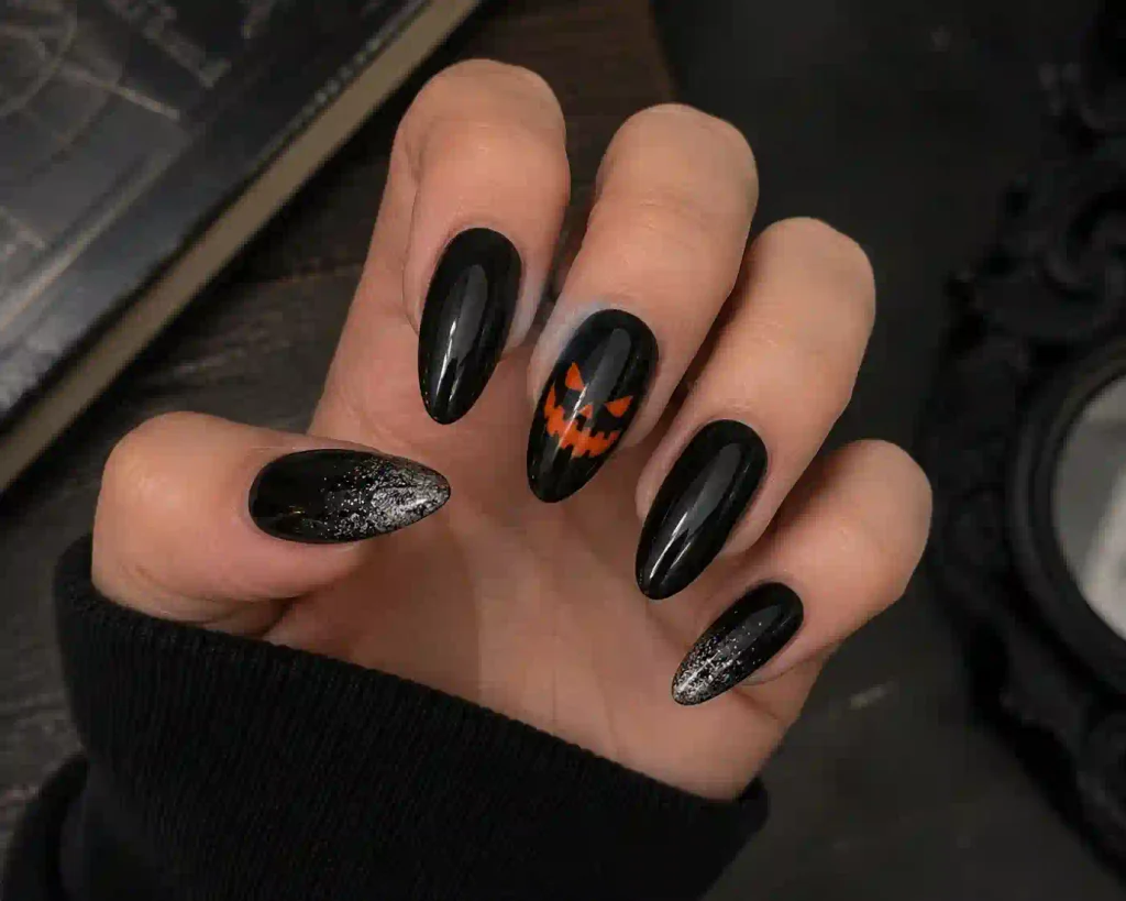 Ghost on Black Nails 