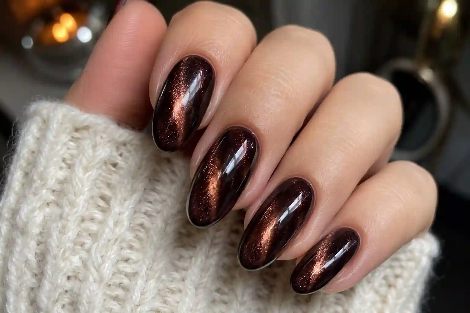 Velvet Cat-Eye Nails