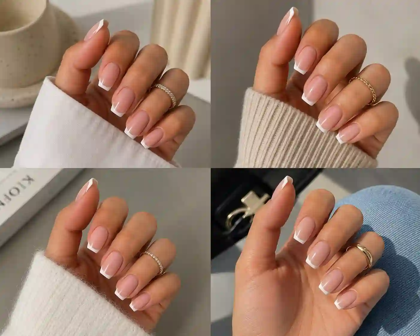 short coffin shape can carry a French tip